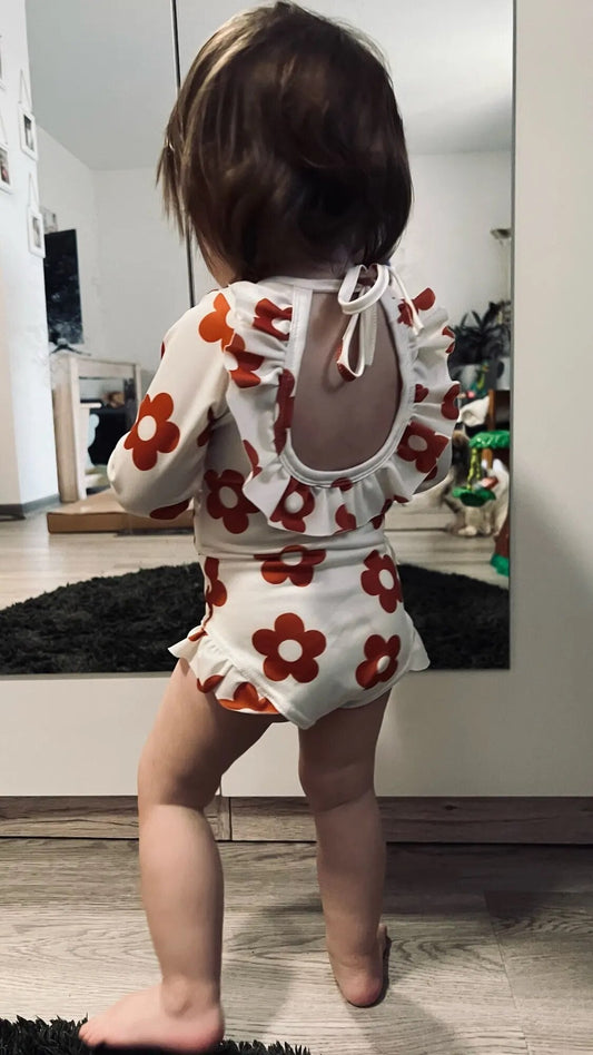 Baby Girl Summer Swimsuit Boho
