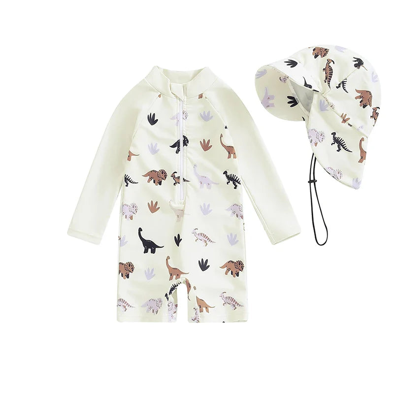 Toddler Boys Rash Guard Swimsuit