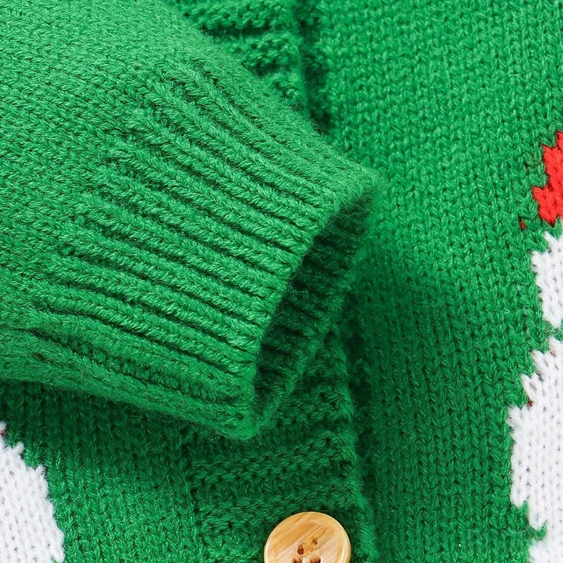 Baby Christmas Santa Cardigan