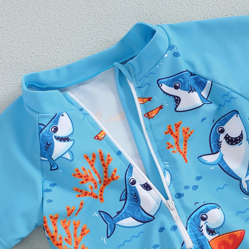 Baby Boys Shark Swimsuit