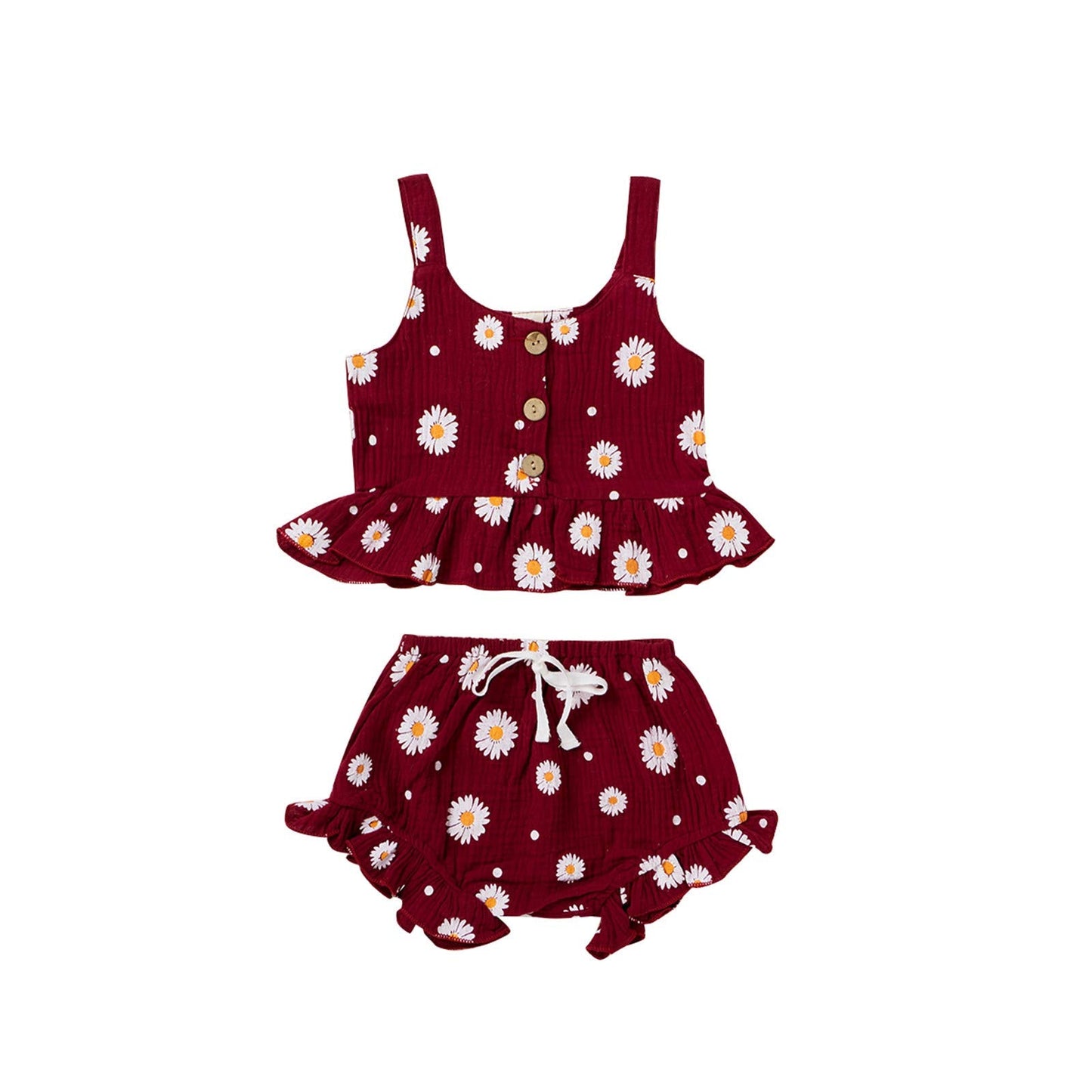Baby Girls Daisy Outfit Set