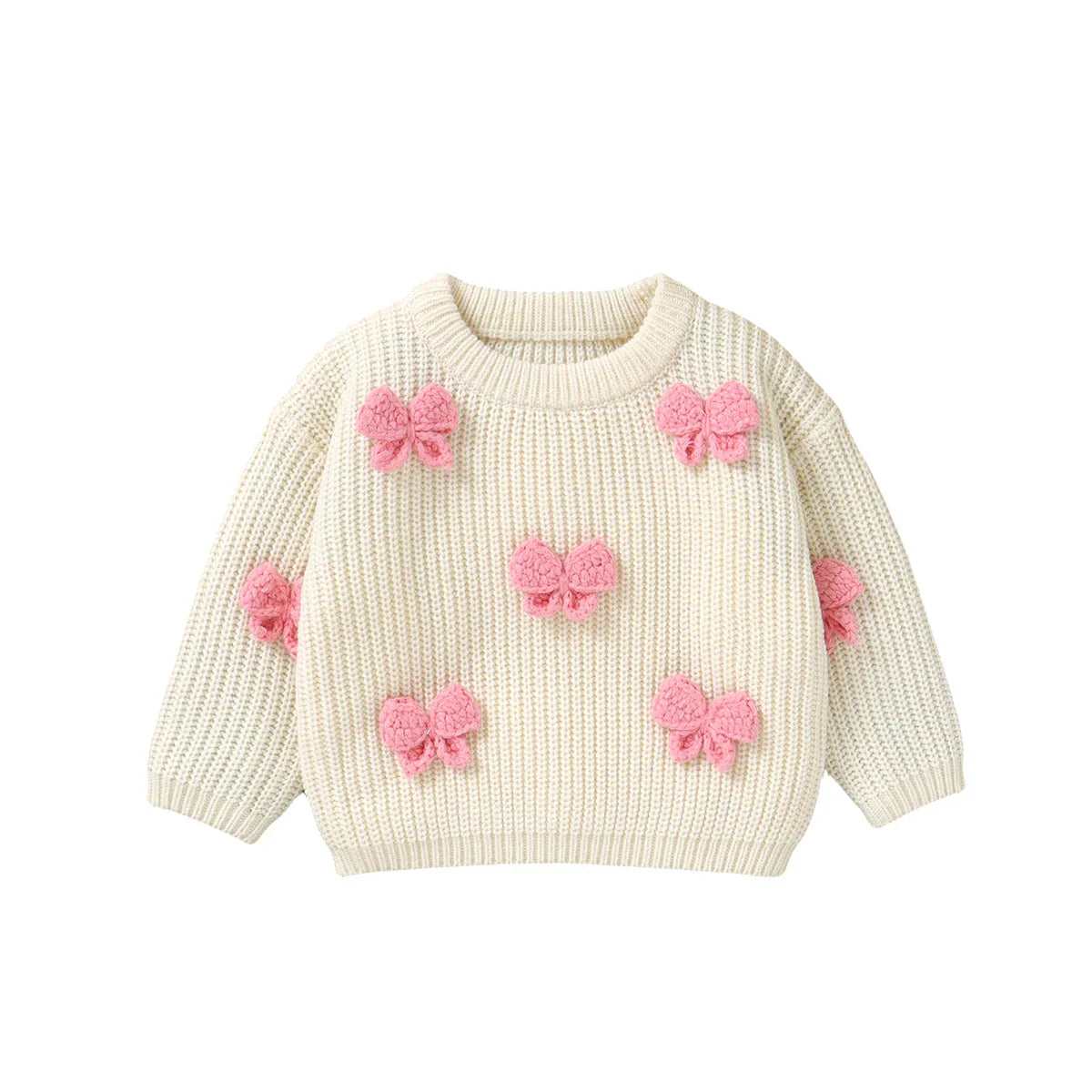 Cute Bows Girl Pullover
