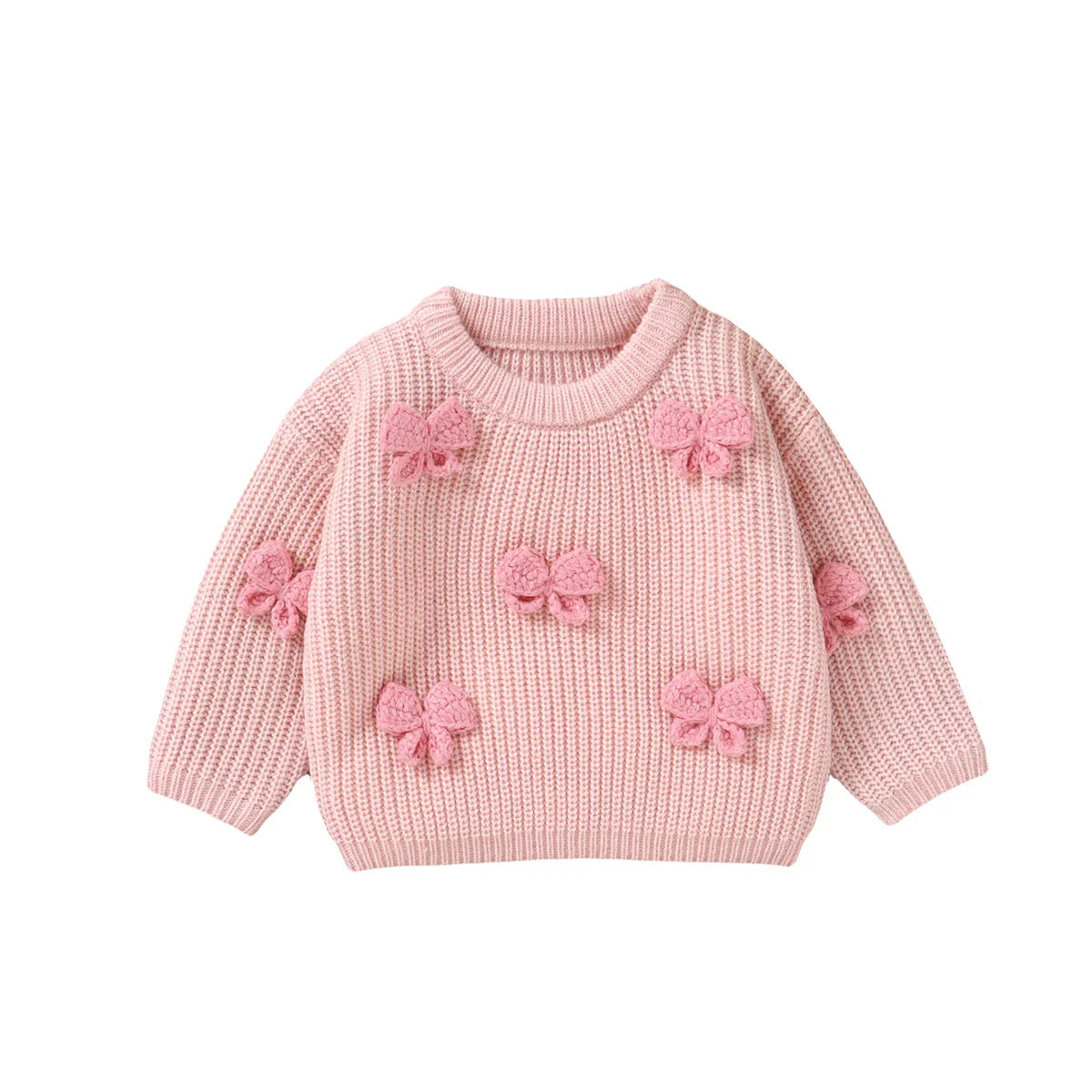 Cute Bows Girl Pullover
