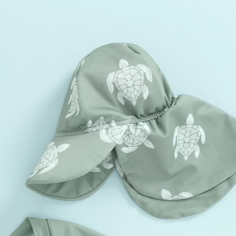 Toddler Boys Rash Guard Swimsuit