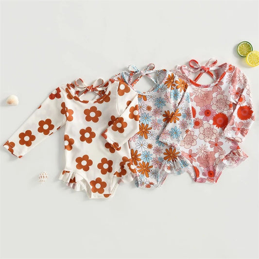 Baby Girl Summer Swimsuit Boho